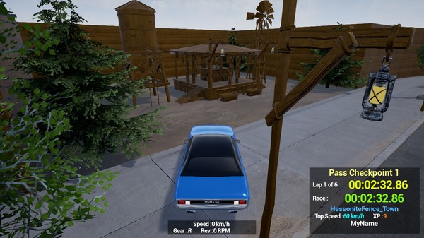 Скриншот из Maze Workout - Western Lost Solo Car Racer