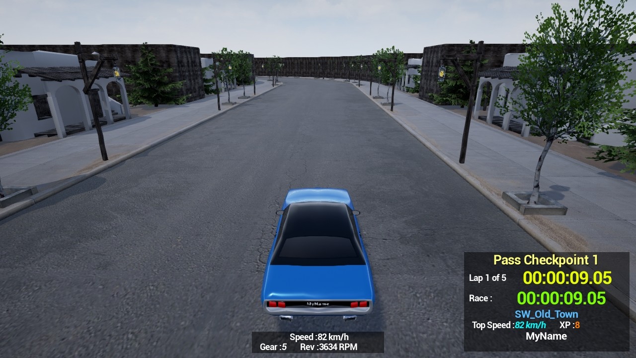 Maze Workout - Western Lost Solo Car Racer #12