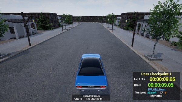 Скриншот из Maze Workout - Western Lost Solo Car Racer