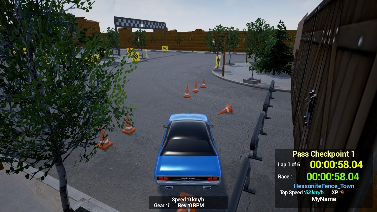 Maze Workout - Western Lost Solo Car Racer #17