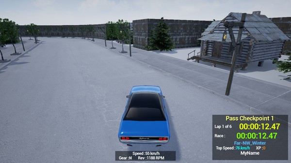 Скриншот из Maze Workout - Western Lost Solo Car Racer