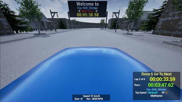 Maze Workout - Western Lost Solo Car Racer