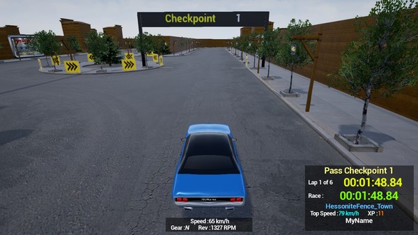 Maze Workout - Western Lost Solo Car Racer