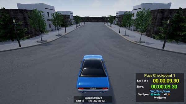 Скриншот из Maze Workout - Western Lost Solo Car Racer