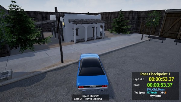 Скриншот из Maze Workout - Western Lost Solo Car Racer