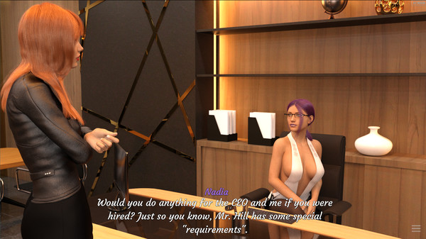 Sex Adventures - The Job Interview game for Linux 1