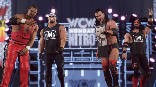 скриншот WWE 2K22 - nWo 4-Life Digital Content 0
