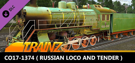 Trainz 2022 DLC - CO17-1374 ( Russian Loco and Tender )
