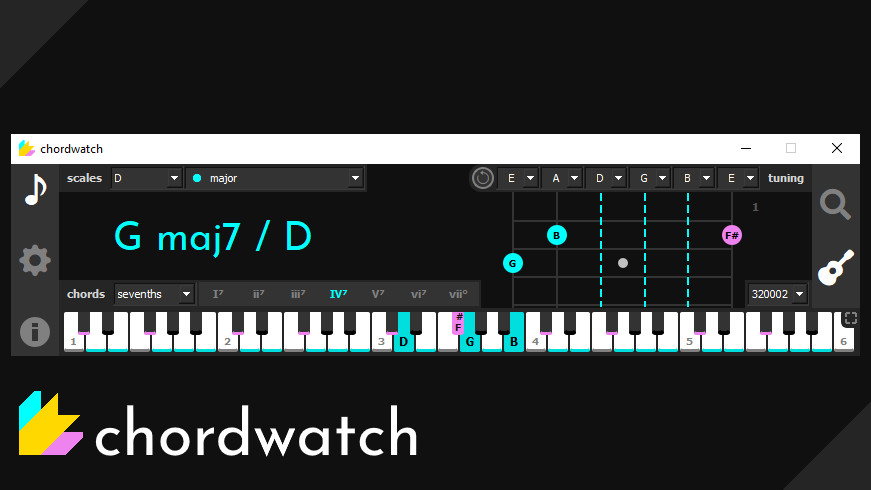 Chordwatch screenshot 1