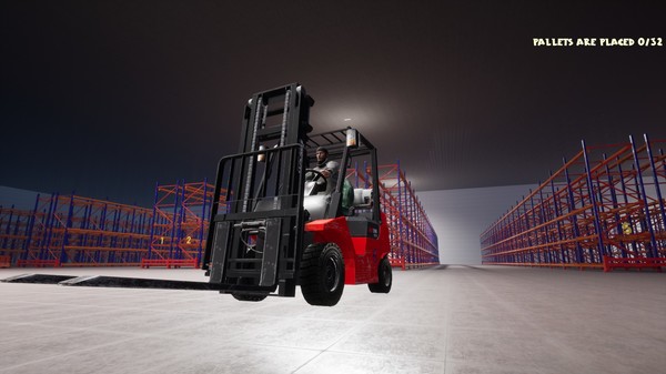 скриншот Warehouse Simulator: Forklift Driver 2