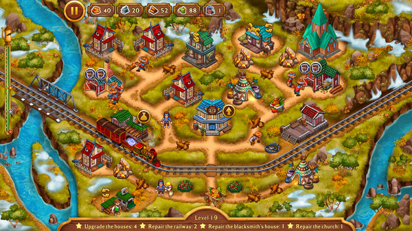 Golden Rails: Road To Klondike game for windows Pc 1