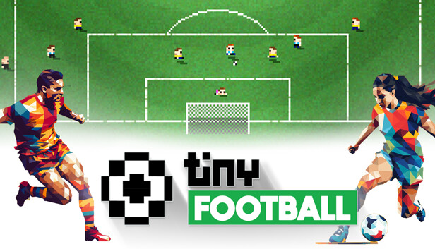 Imagen de la cápsula de "Tiny Football" que utilizó RoboStreamer para las transmisiones en Steam