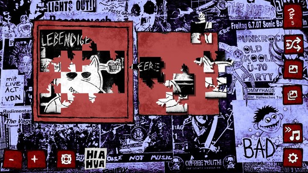 Nachkriegsratten Punk-Rock Puzzle game for Linux 1