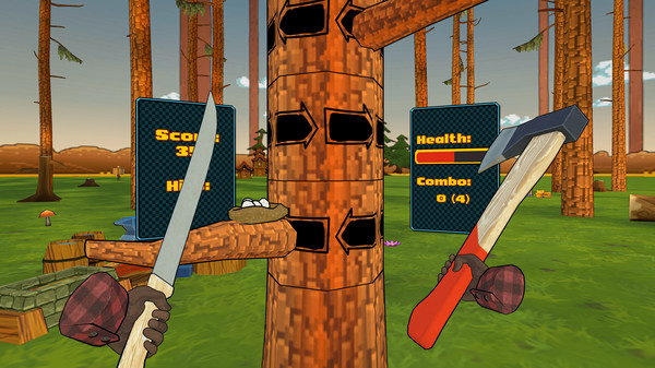 скриншот Timberman VR 1