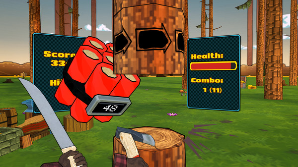 скриншот Timberman VR 4