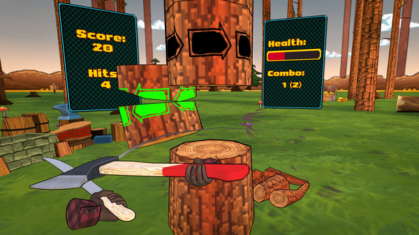 скриншот Timberman VR 2