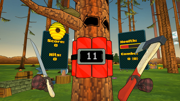 скриншот Timberman VR 3