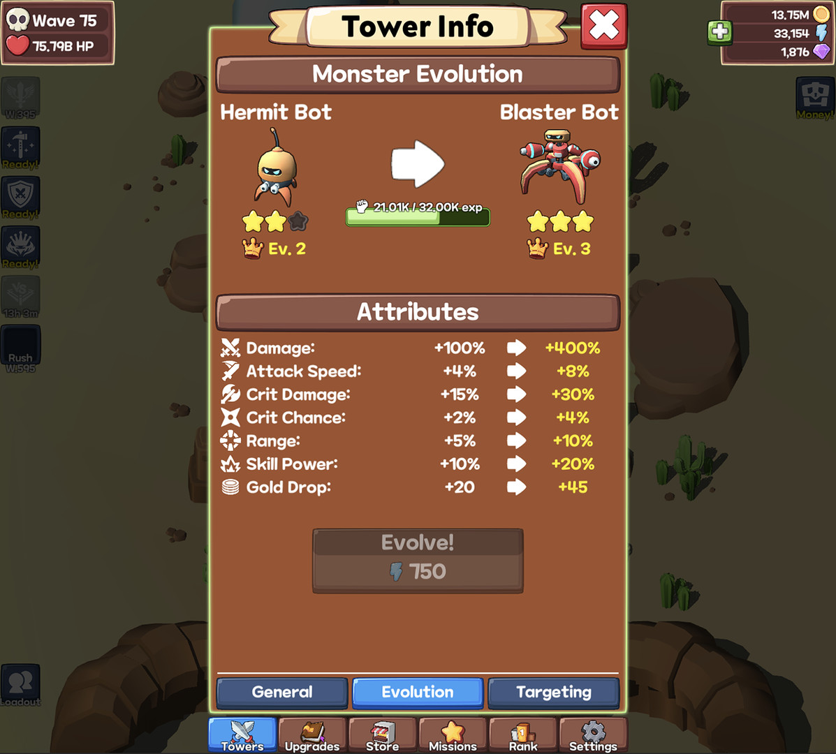 Idle Monster TD: Evolved #5