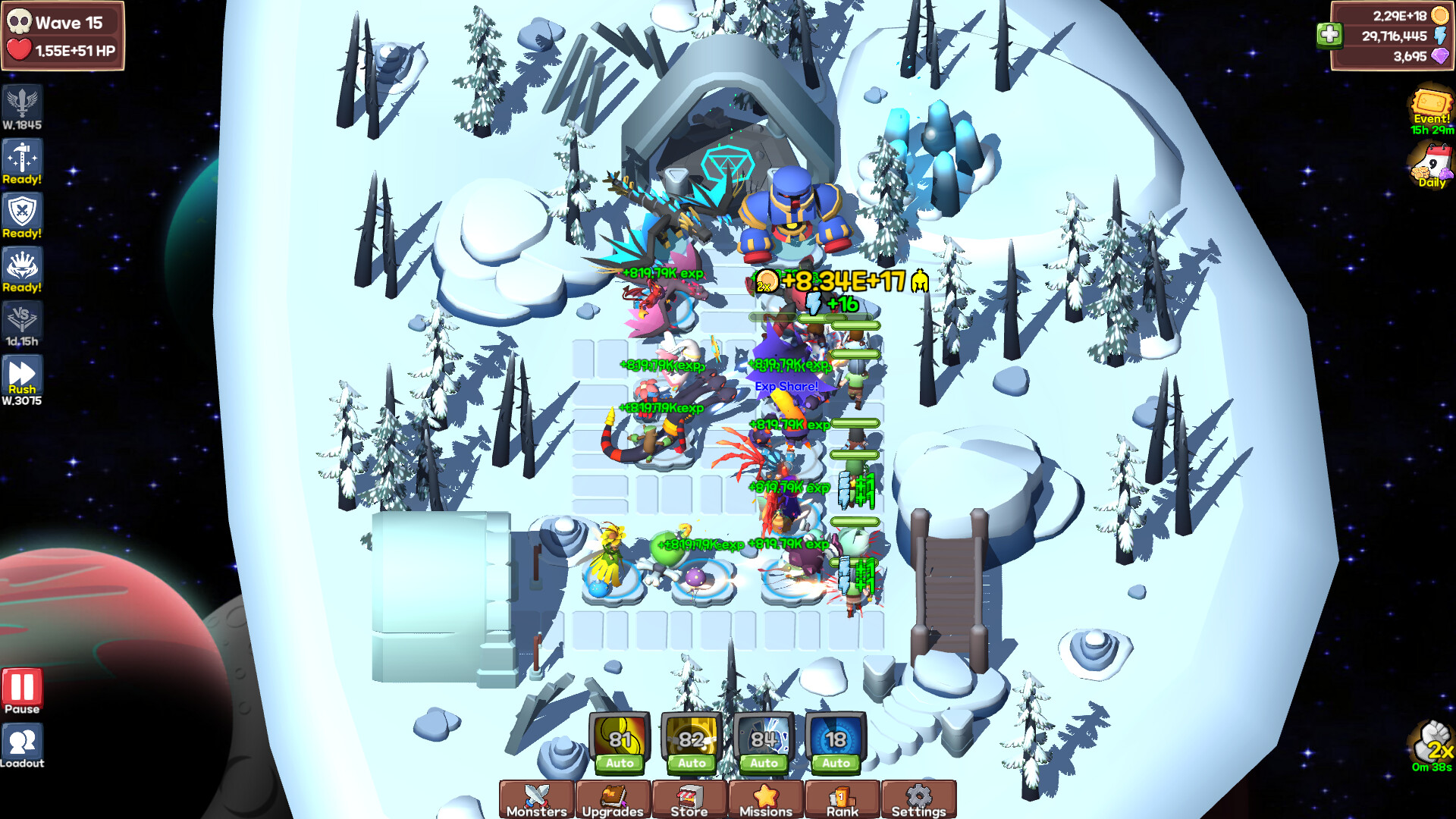 Idle Monster TD: Evolved #4