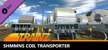 Trainz 2022 DLC - Shmmns Coil Transporter banner image