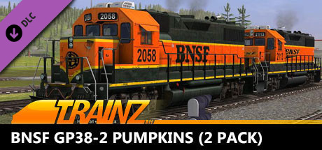 Trainz 2022 DLC - BNSF GP38-2 Pumpkins (2 Pack)