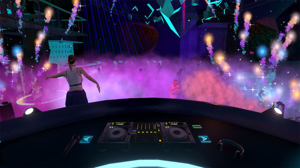 Cubic Neon Nightclub game for Linux 1