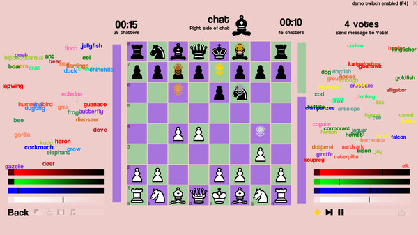 Chess vs Chat game for Linux 1