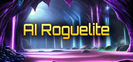 Steam header art for AI Roguelite