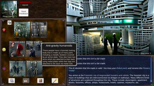 скриншот AI Roguelite 3
