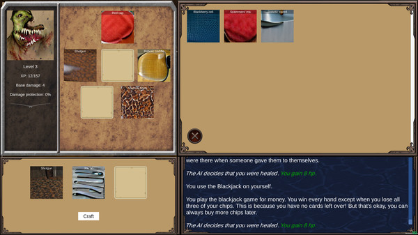 Скриншот из AI Roguelite