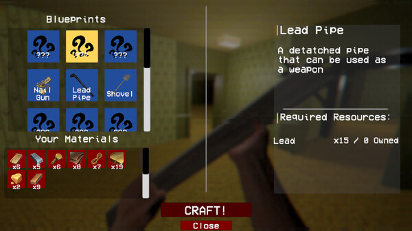 Screenshot of The Backrooms: Survival