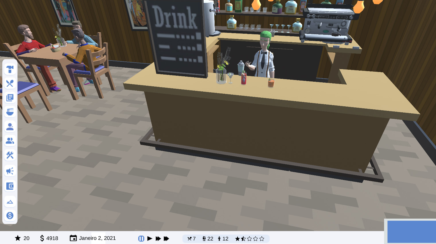 SIM Chef: Restaurant management #8