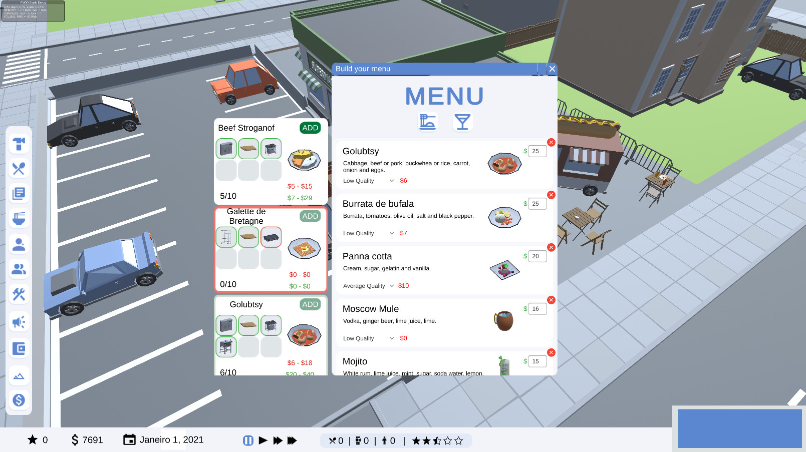 SIM Chef: Restaurant management #7