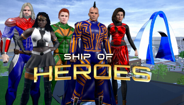Capsule image of "Ship of Heroes" which used RoboStreamer for Steam Broadcasting