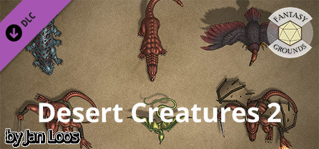 Fantasy Grounds - Jans Token Pack 33 - Desert Creatures 2 banner image