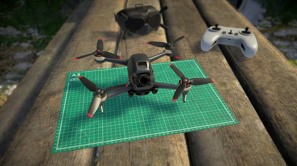 Скриншот из Liftoff - DJI FPV