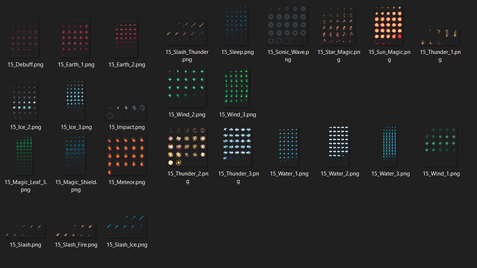 RPG Maker MV - Pixelated Animations Pack Vol.1 #3