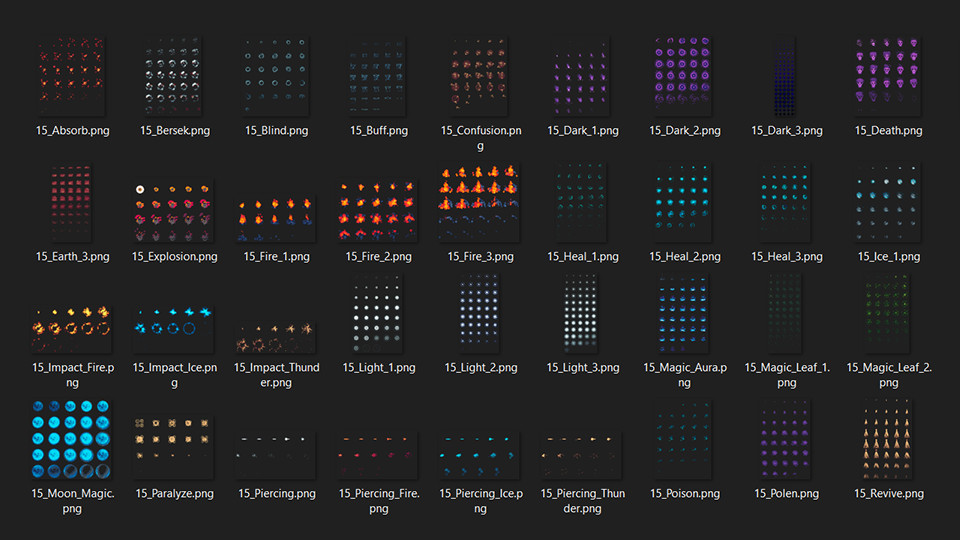 RPG Maker MV - Pixelated Animations Pack Vol.1 #2