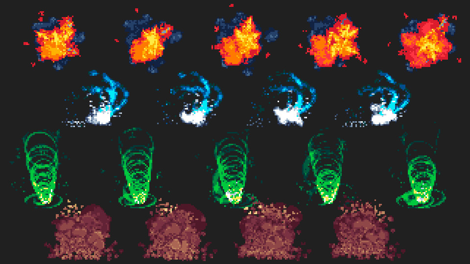 RPG Maker MZ - Pixelated Animations Pack Vol.1 #3