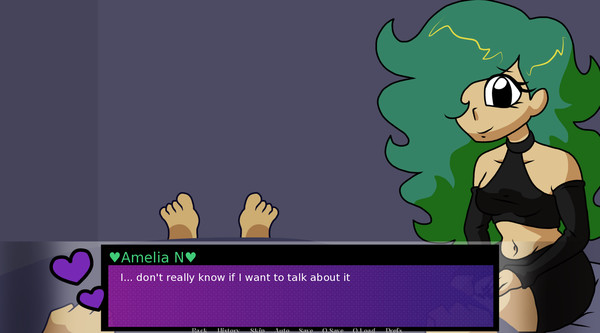 Goth Dating Sim 2022 game for Linux 1