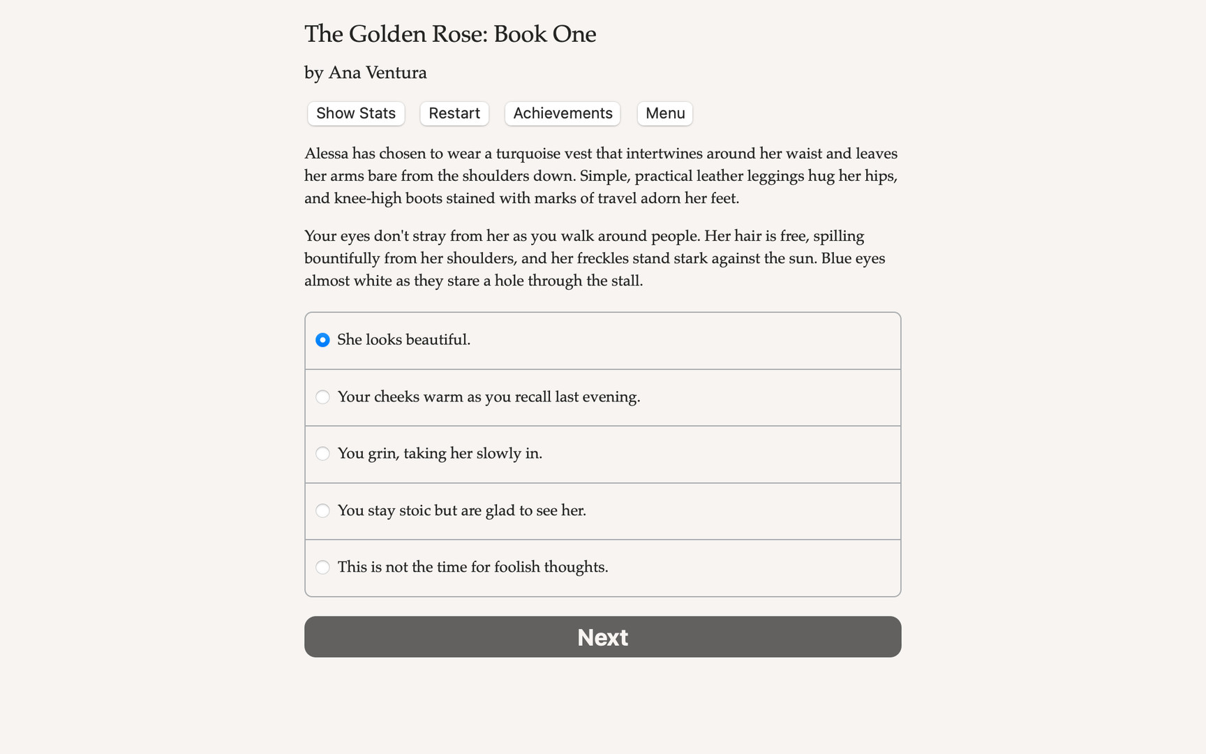 The Golden Rose: Book One Demo #3