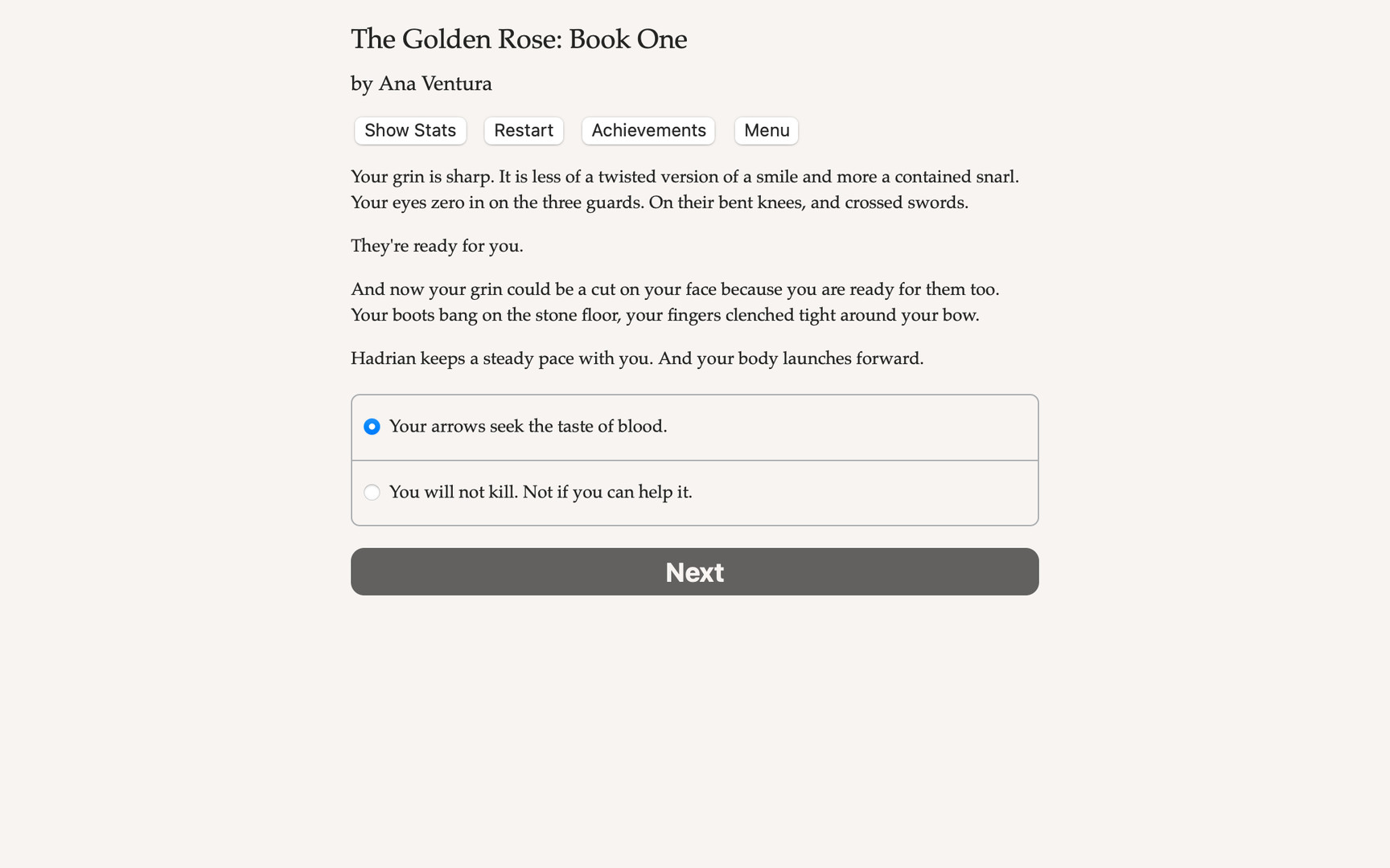 The Golden Rose: Book One Demo #4