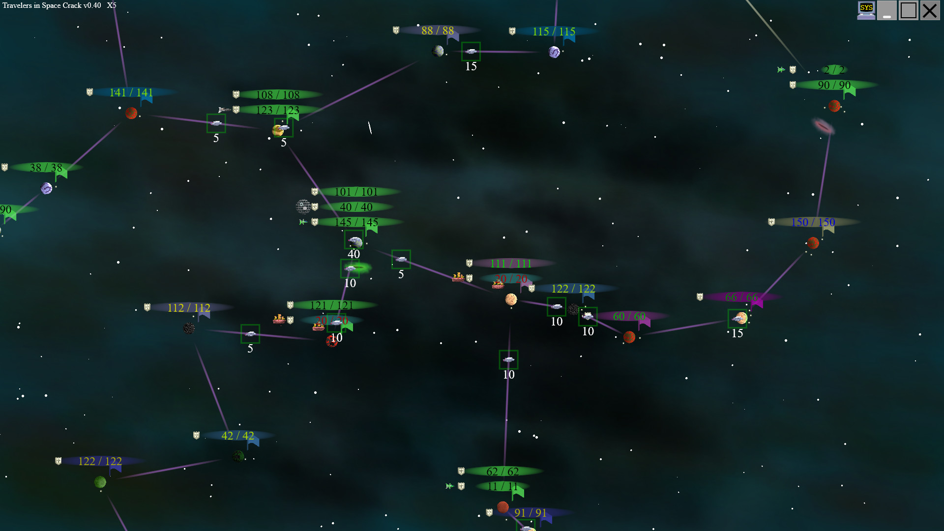 Travelers in Space Crack #0