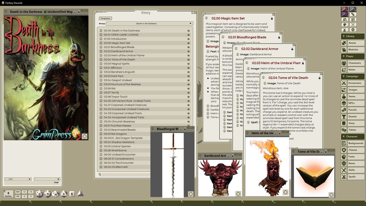 Fantasy Grounds - Death in the Darkness #5