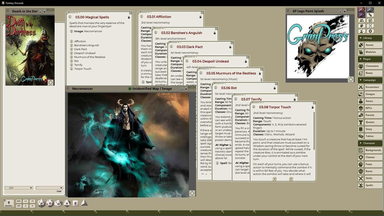 Fantasy Grounds - Death in the Darkness #3