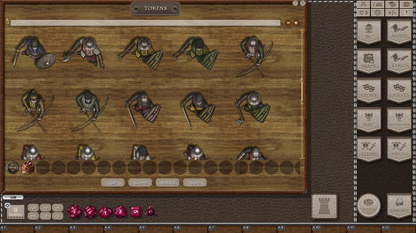 Fantasy Grounds - Jans Token Pack 37 - Guards and Soldiers
