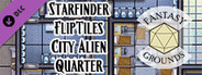 Fantasy Grounds - Starfinder Flip-Tiles - City Alien Quarter Expansion