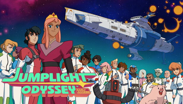 Capsule image of "Jumplight Odyssey" which used RoboStreamer for Steam Broadcasting
