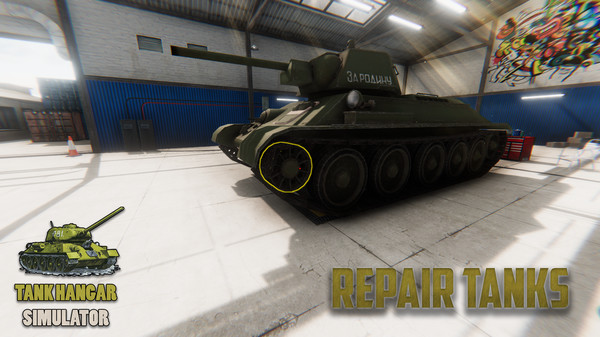 скриншот Tank Hangar Simulator 0