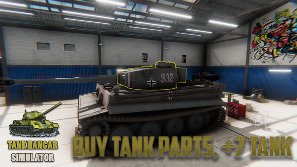 скриншот Tank Hangar Simulator 3